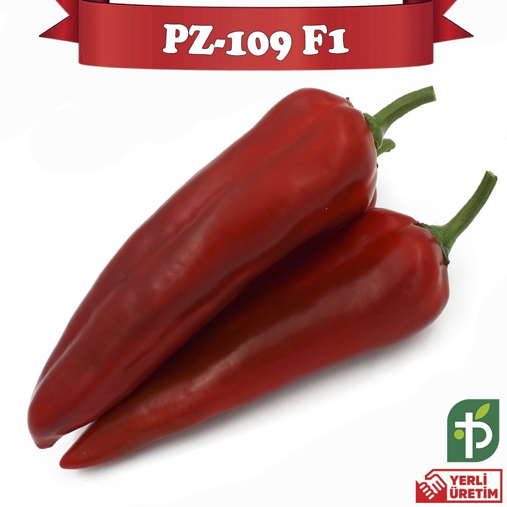 F1 PZ-109 Acı Kapya Biber Fidesi 216 Adet